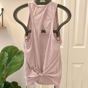 Lululemon all tied up tank - pretty purple - sz4